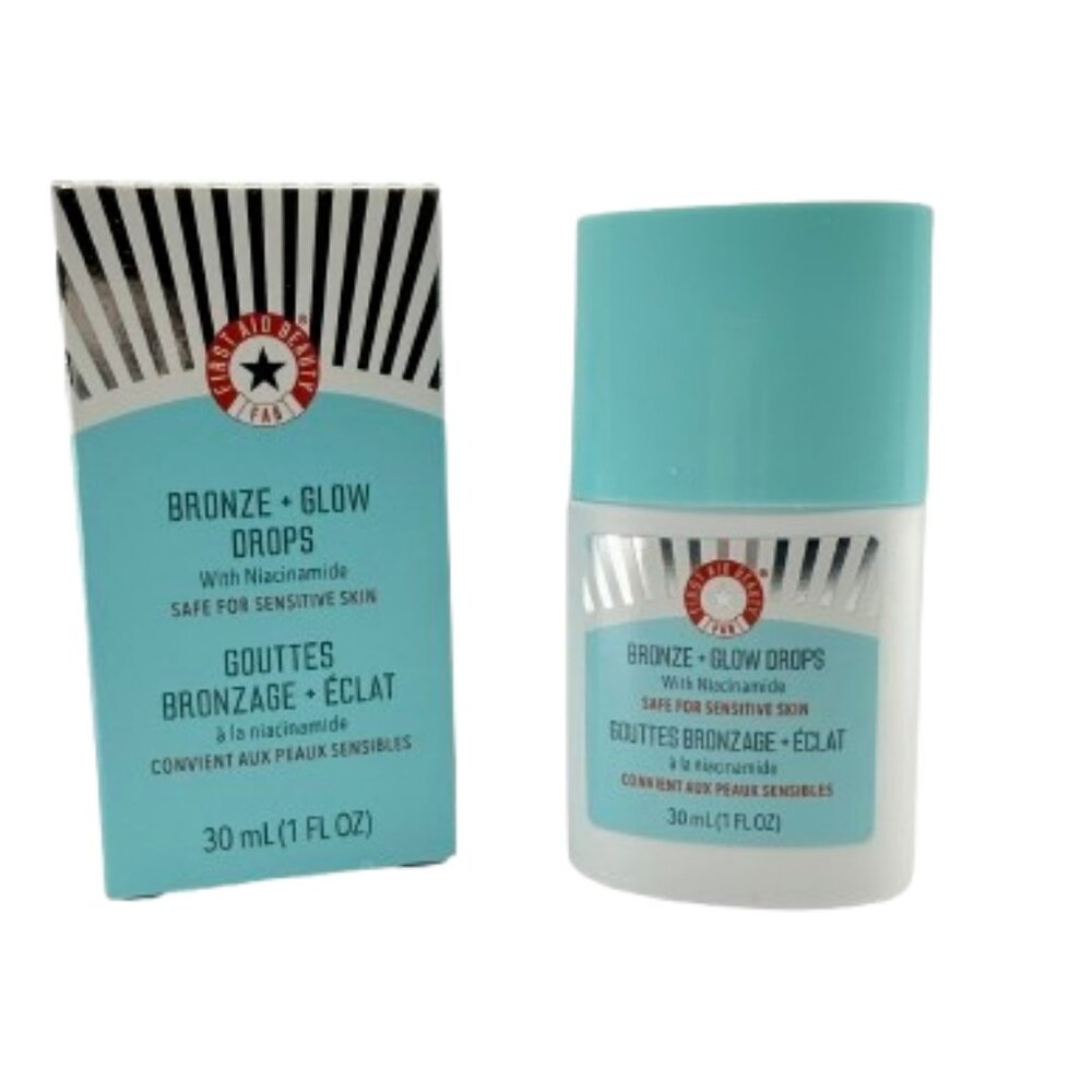 First Aid Beauty Bronze Glow Drops Mini Bronzing Serum Niacinamide